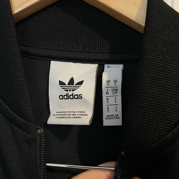 Adidas Black Zip-Up Jacket - Picture 3 of 3